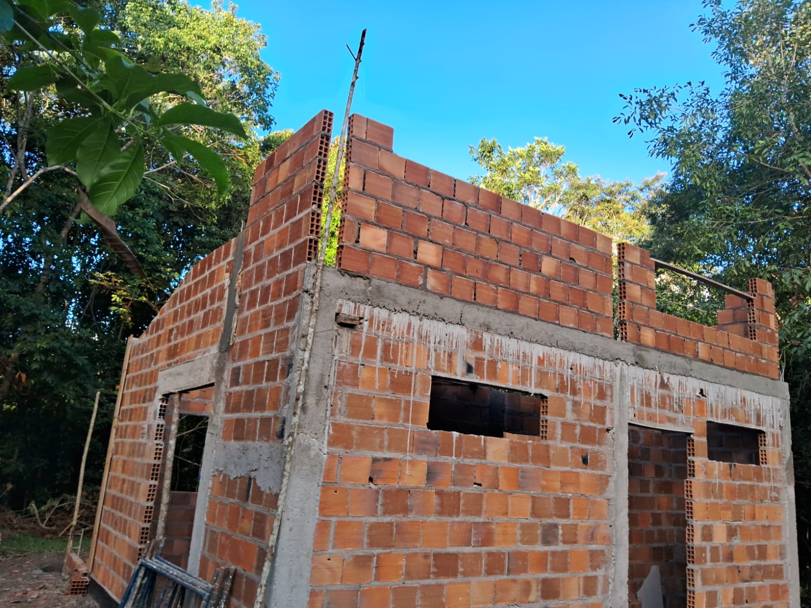 Situação atual da obra
